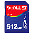 SanDisk® Secure Digital™ Memory Card, 512MB 1 thumbnail image