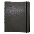 Filofax 17-Month Monthly Planner, 8-1/2" x 10-7/8", Black, August 2021 To December 2022, C1811001
