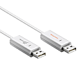 j5create JUC400 Wormhole Switch, 6', White/Orange 1 thumbnail image