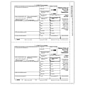 ComplyRight™ 1099-K Tax Forms, 2-Up, Payee Copy B, Laser, 8-1/2" x 11", Pack Of 100 Forms 1 thumbnail image