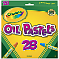 Crayola® Oil Pastels, Assorted Colors, Set Of 28 Pastels