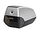 X-ACTO® Helix Electric Pencil Sharpener, Silver/Black