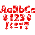 Teacher Created Resources Funtastic Font Polka Dot Letters And Numbers, 4", Red, Pre-K - Grade 8, Pack Of 208 1 thumbnail image