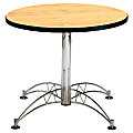 OFM Multipurpose 36" Round Table, Oak