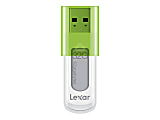 Lexar® JumpDrive® S50 USB 2.0 Flash Drive, 32GB, White/Green 1 thumbnail image