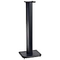 Sanus BF31b Basic Foundations Speaker Stand - Wood - Black 1 thumbnail image