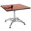 OFM Multipurpose 42" Square Table, Mahogany 1 thumbnail image