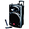 IQ Sound IQ3012DJBT Speaker System - 25 W RMS - Wireless Speaker(s) - Portable - Battery Rechargeable 1 thumbnail image