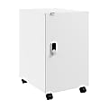 Bush Business Furniture Assure Mobile File Cabinet with Drawer, Door, and Keypad Lock, White, Standard Delivery 1 thumbnail image