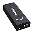 Duracell® Portable Power Bank With 4000 mAh Battery, Black