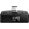 Philips AJ7050D Desktop Clock Radio - 8 W RMS - Stereo - Apple Dock Interface - Proprietary Interface 1 thumbnail image
