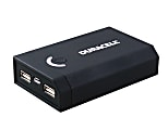 Duracell® Portable Power Bank With 6000 mAh Battery, Black