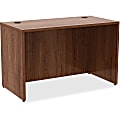 Lorell® Essentials 48"W Rectangular Computer Desk Shell, 24"D, Walnut 1 thumbnail image