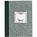 National® Composition Notebook, 8-1/2" x 11", College Ruled, 160 Pages (80 Sheets), Black Marble 1 thumbnail image