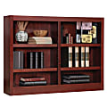Concepts In Wood Double-Wide Bookcase, 6 Shelves, Cherry