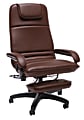 OFM Fabric Reclining Chair, 46"H x 26 1/2"W x 27"D, Burgundy/Black