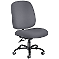 OFM Big And Tall Fabric Chair, Gray/Black