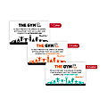 Custom Printed Outdoor Weatherproof 1-, 2- Or 3-Color Labels And Stickers, 1-3/4" x 4" Rectangle, Box Of 250