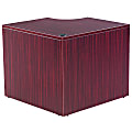 Alera® Valencia Series Corner Desk Shell, 29 1/2"H x 36"W x 36"D, Mahogany 1 thumbnail image