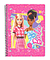 Innovative Designs Licensed Notebook, 11” x 8-1/2”, 1 Subject, College Ruled, 70 Sheets, Barbie