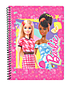 Innovative Designs Licensed Notebook, 11” x 8-1/2”, 1 Subject, College Ruled, 70 Sheets, Barbie 1 thumbnail image