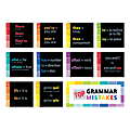 Creative Teaching Press® Top Grammar Mistakes Mini Bulletin Board, 8 3/4" x 8", Pack Of 10