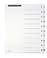 Office Depot® Brand Table Of Contents Customizable Index With Preprinted Tabs, White, Numbered 1-10 1 thumbnail image