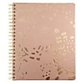 Russell & Hazel Weekly/Monthly Planner, 9-1/8" x 11-1/4", Blush/Gold