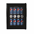 Innovative Frameless Glass Door Minibar, 1.76 Cu. Ft., Black, Total Qty 1 1 thumbnail image