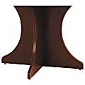 Alera® Valencia Series Conference Table Sculpted Base Kit, 28 1/2"H x 30"W x 15"D, Mahogany 1 thumbnail image