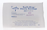 Medline Swift-Wrap Sterile Elastic Bandages, 4" x 5 Yd., White, Pack Of 20 1 thumbnail image