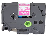 Brother® TZe-MQP35 White-On-Berry Pink Tape, 0.5" x 196.8" 1 thumbnail image