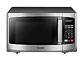 Toshiba 0.9 Cu. Ft. Countertop Microwave, Stainless Steel