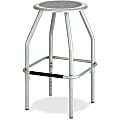 Safco Diesel Adjustable Height Steel Stool, Silver 1 thumbnail image