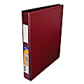 Office Depot® Brand Heavy-Duty D-Ring 3-Ring Binders, 1", Red 1 thumbnail image