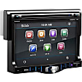 Boss Audio BV8968 In-Dash Single-DIN 7" Touchscreen Monitor with Detachable Front Panel DVD Player 1 thumbnail image