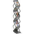 Safco® Ready-Set-Go! Double-Sided Folding Literature Display