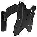 Chief Thinstall 10" Extension Single Arm Mount - For Displays 10-40" - Black - 10" to 32" Screen Support - 35 lb Load Capacity