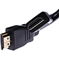 Unirise HDMI A/V Cable - 75 ft HDMI A/V Cable for Audio/Video Device - HDMI (Type A) Male Digital Audio/Video - HDMI (Type A) Digital Audio/Video - Shielding - Gold Plated Connector - Black