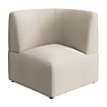 Bush Business Furniture Assemble Modular Corner Lounge Chair, Oat Fabric, Standard Delivery 1 thumbnail image