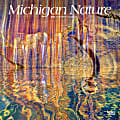 2024 BrownTrout Monthly Square Wall Calendar, 12" x 12", Michigan Nature, January to December