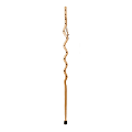 Brazos Walking Sticks™ Southwest Riverbend Maple Walking Stick With Walnut Inlay, 55"