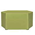 Marco Hexagon Seating Ottoman, 18"H, Leap Frog