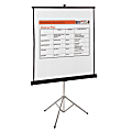 Quartet® Portable Tripod Projection Screen, 70" x 70"