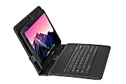 LINSAY Quad-Core Wi-Fi Tablet Bundle With Keyboard, 10.1" Screen, 1GB Memory, 8GB Storage, Android 4.4 KitKat