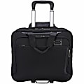 ECO STYLE Tech Exec Carrying Case (Roller) for 16" iPad Notebook - Black - Fabric Exterior Material - Nylon Interior Material - ETEX-RC15 1 thumbnail image