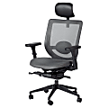 ChairWorks® Aqua III Series Mesh Executive Chair, 42 3/4"H x 19 3/4"W x 23 3/4"D, Gray 1 thumbnail image