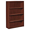 HON® 10500 58"H 4-Shelf Bookcase, Mahogany 1 thumbnail image