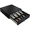Adesso 13" POS Cash Drawer With Removable Cash Tray - 4 Bill - 5 Coin - 2 Media Slot - 3 Lock Position - Steel - 3.3" Height x 13" Width x 14.2" Depth