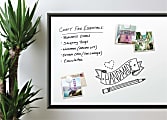 U Brands Magnetic Dry-Erase Board, 36" X 24", Black Aluminum Frame, Actual Size 35" X 23" (2895U00-01) 1 thumbnail image